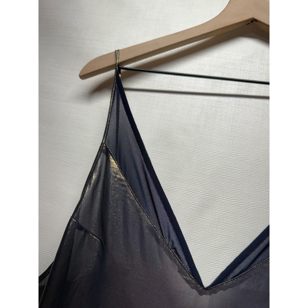 Free People Metallic Bronze Slip Maxi Dress - Picture 5 of 11